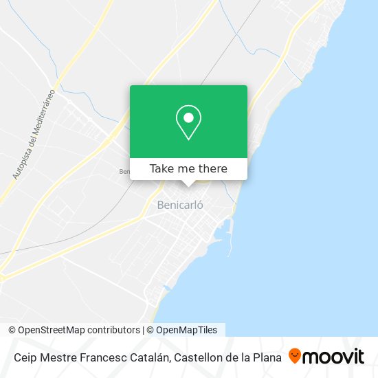 Ceip Mestre Francesc Catalán map