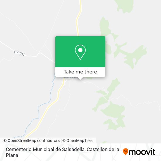 Cementerio Municipal de Salsadella map