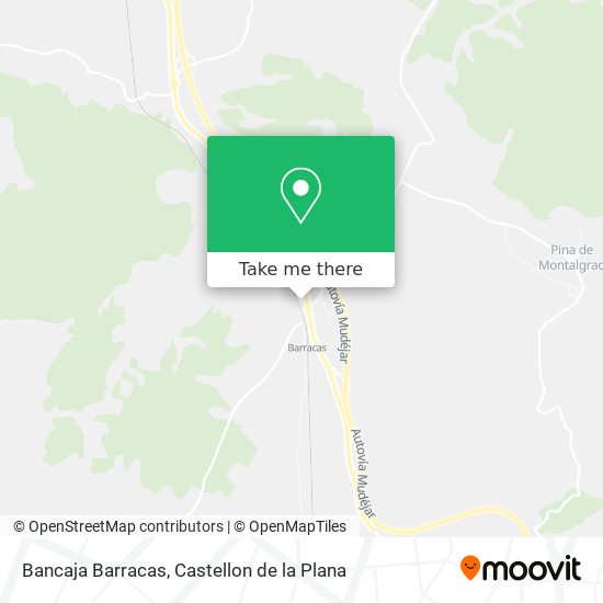 Bancaja Barracas map