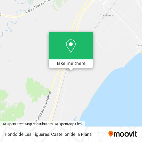 Fondó de Les Figueres map