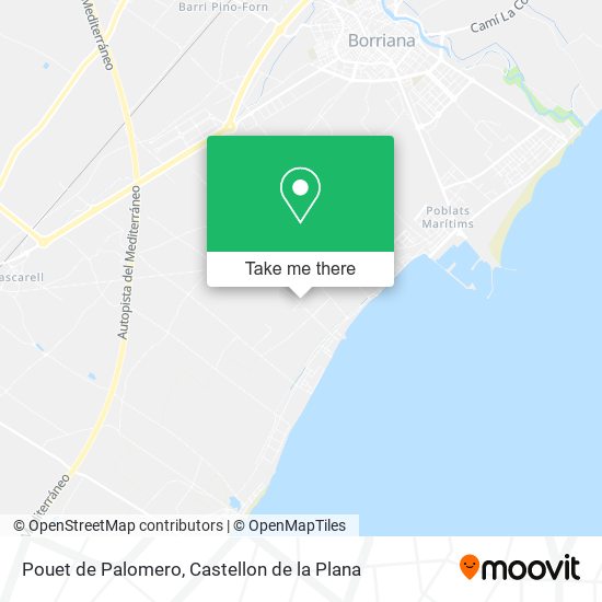 Pouet de Palomero map