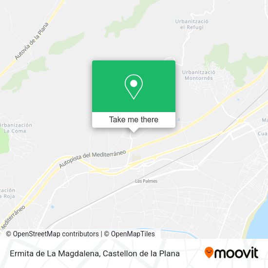 Ermita de La Magdalena map