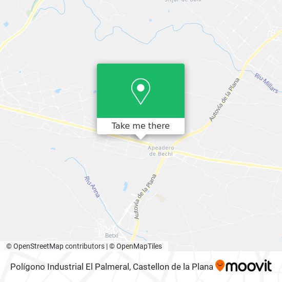 Polígono Industrial El Palmeral map