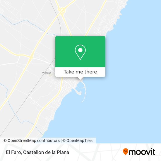 El Faro map