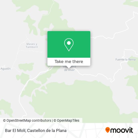 mapa Bar El Molí