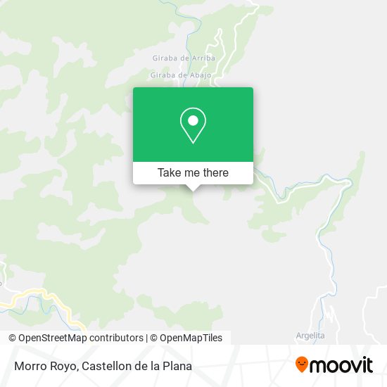 Morro Royo map