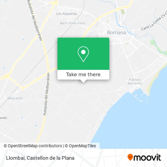 Llombai map