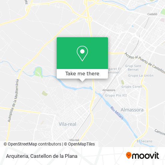 Arquiteria map
