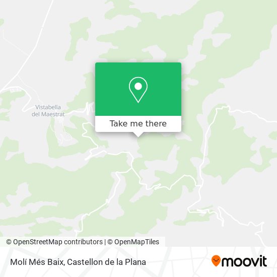 mapa Molí Més Baix