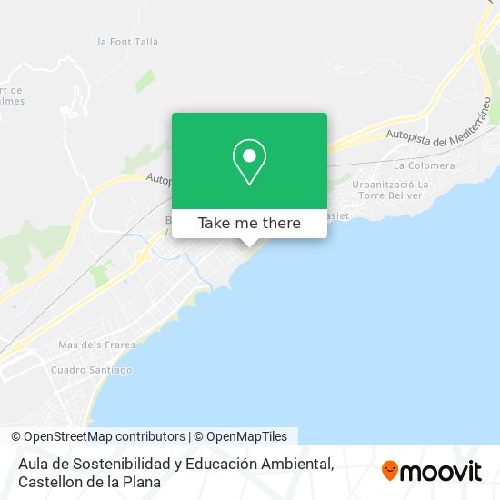 Aula de Sostenibilidad y Educación Ambiental map