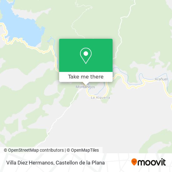 Villa Diez Hermanos map