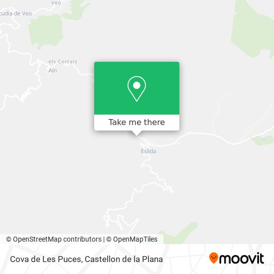 Cova de Les Puces map