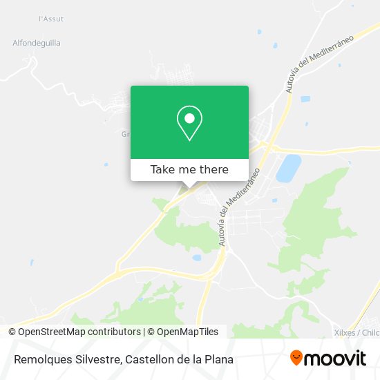 Remolques Silvestre map