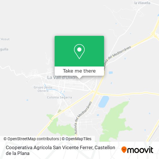 Cooperativa Agrícola San Vicente Ferrer map