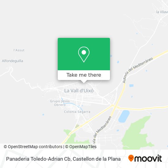 Panaderia Toledo-Adrian Cb map
