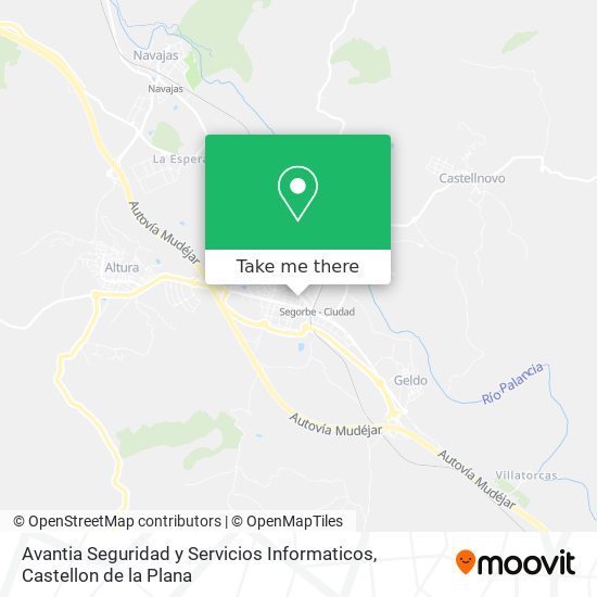 Avantia Seguridad y Servicios Informaticos map