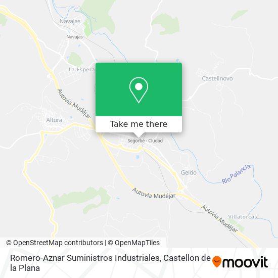 mapa Romero-Aznar Suministros Industriales