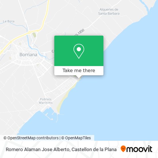 Romero Alaman Jose Alberto map