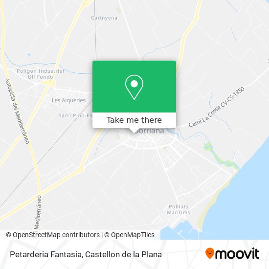 Petarderia Fantasia map