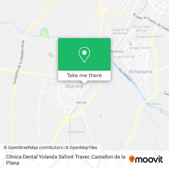 Clínica Dental Yolanda Safont Traver map