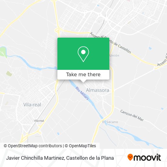 Javier Chinchilla Martinez map
