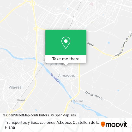 Transportes y Excavaciones A.Lopez map