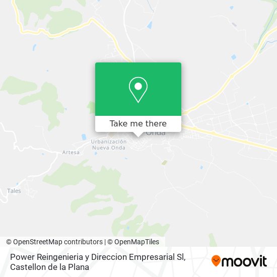 Power Reingenieria y Direccion Empresarial Sl map