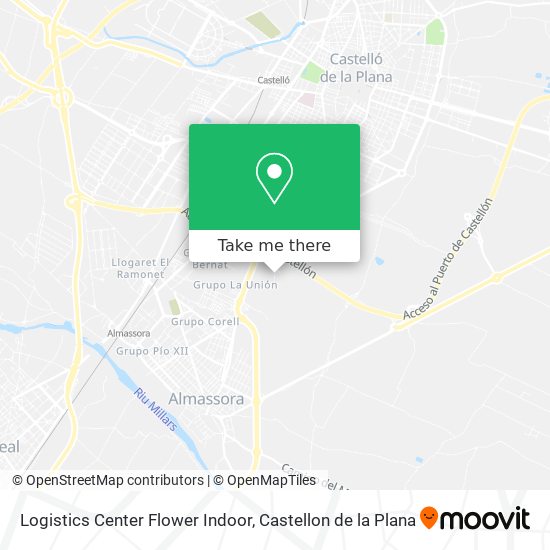 Logistics Center Flower Indoor map
