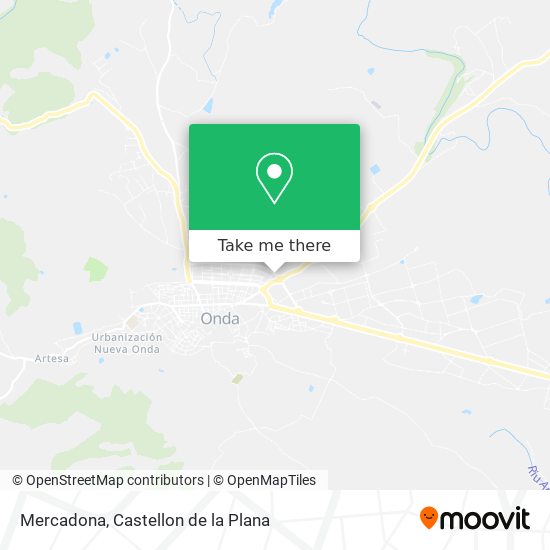 mapa Mercadona