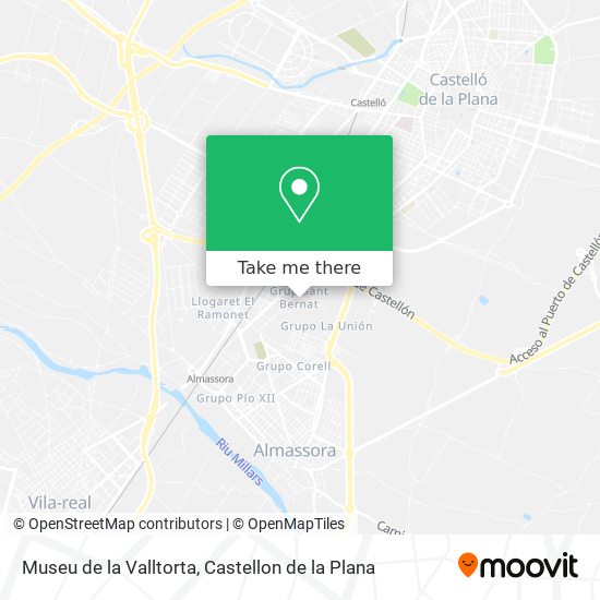 Museu de la Valltorta map