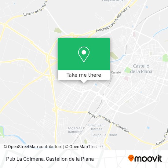 Pub La Colmena map