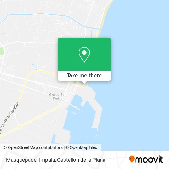 mapa Masquepadel Impala