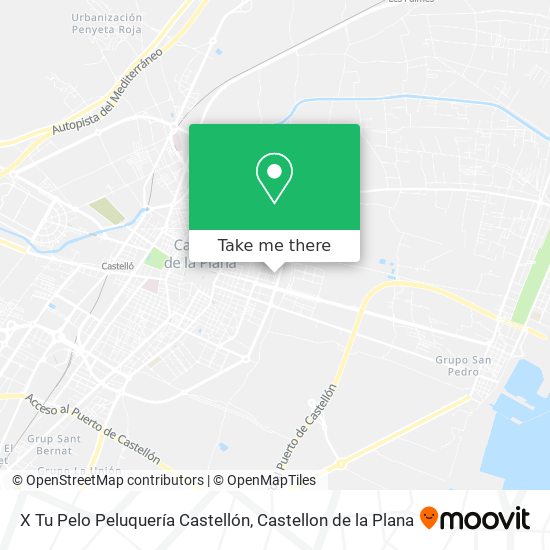 X Tu Pelo Peluquería Castellón map