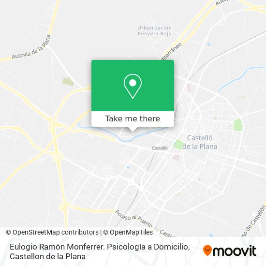 Eulogio Ramón Monferrer. Psicología a Domicilio map