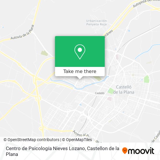 Centro de Psicología Nieves Lozano map