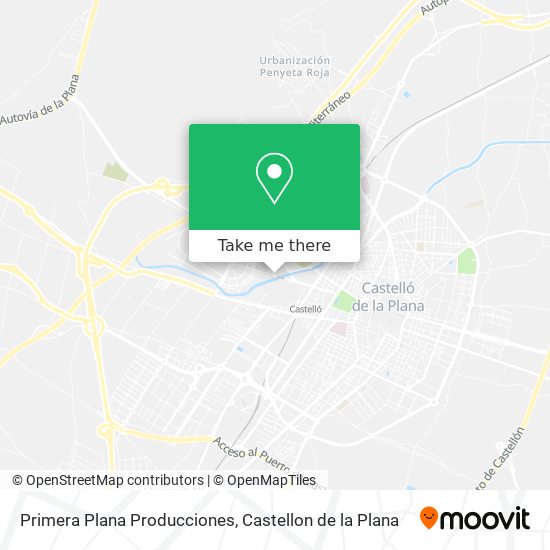 Primera Plana Producciones map