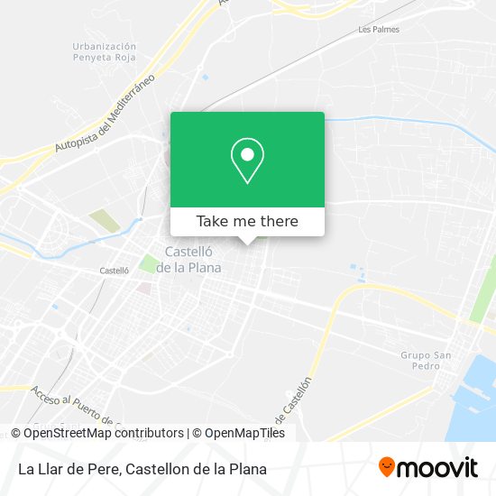 La Llar de Pere map