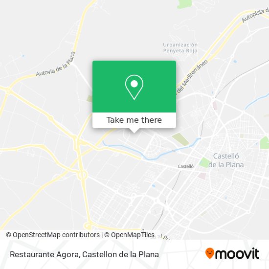 Restaurante Agora map