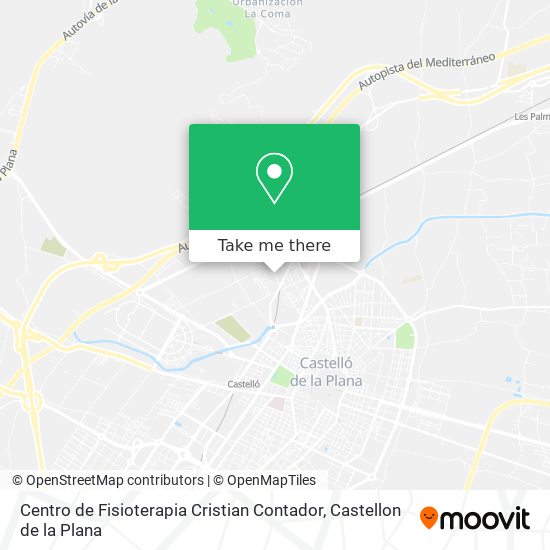 Centro de Fisioterapia Cristian Contador map