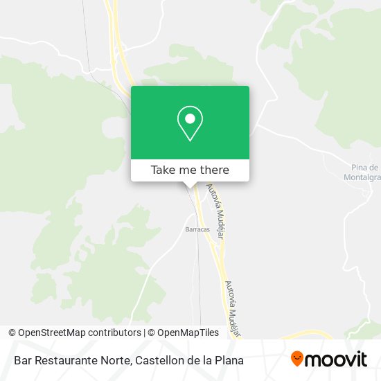 Bar Restaurante Norte map