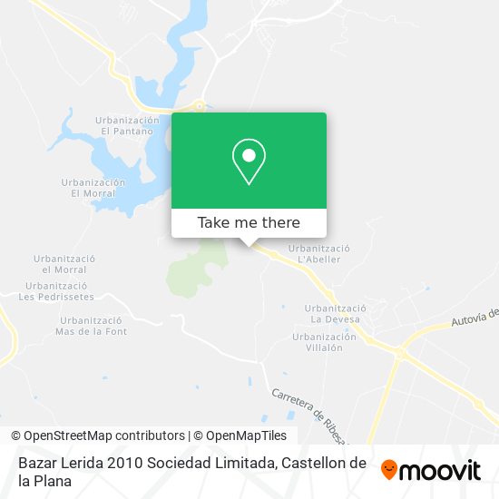 Bazar Lerida 2010 Sociedad Limitada map