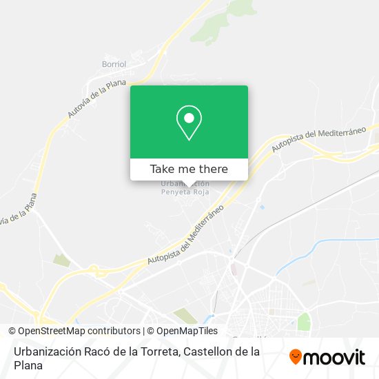 Urbanización Racó de la Torreta map
