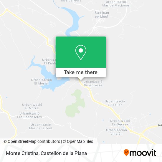 Monte Cristina map