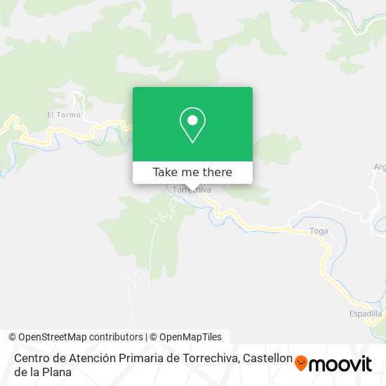 Centro de Atención Primaria de Torrechiva map