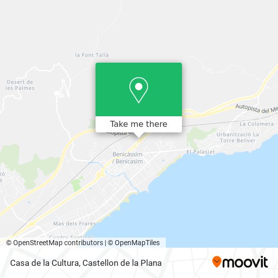 Casa de la Cultura map