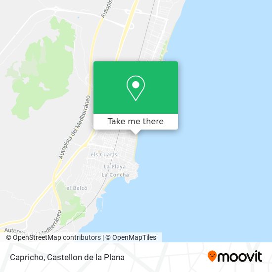 Capricho map