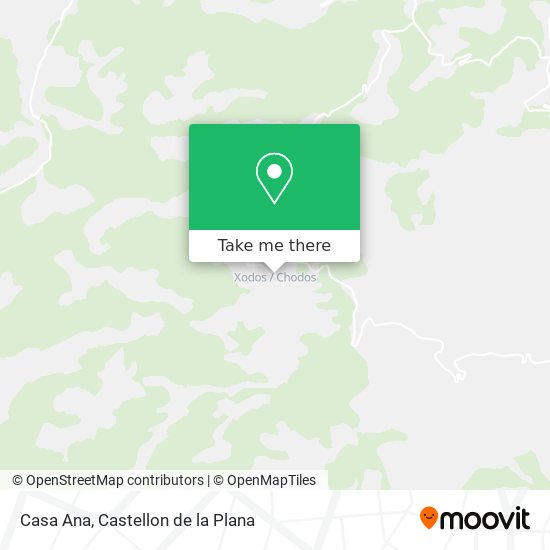 Casa Ana map