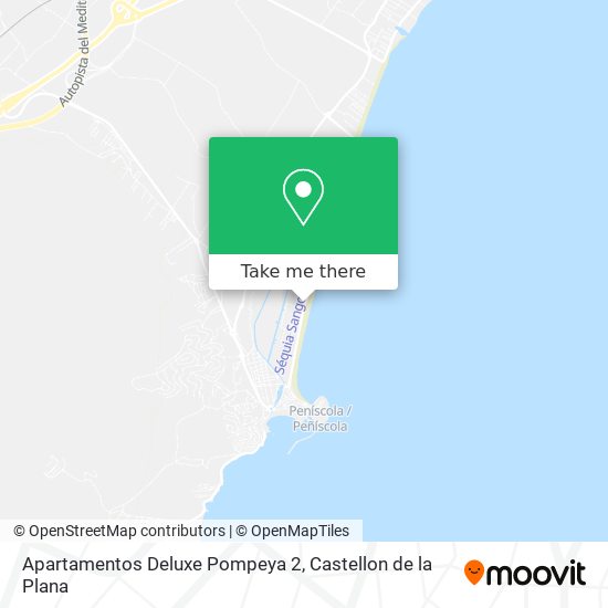 Apartamentos Deluxe Pompeya 2 map