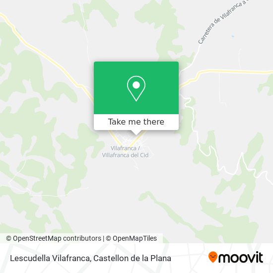 mapa Lescudella Vilafranca