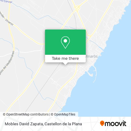 mapa Mobles David Zapata